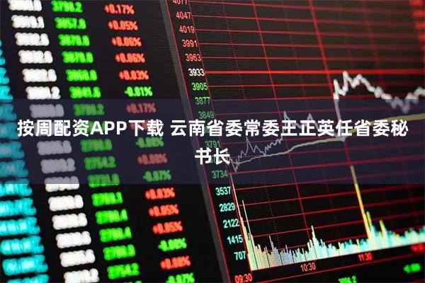 按周配资APP下载 云南省委常委王正英任省委秘书长